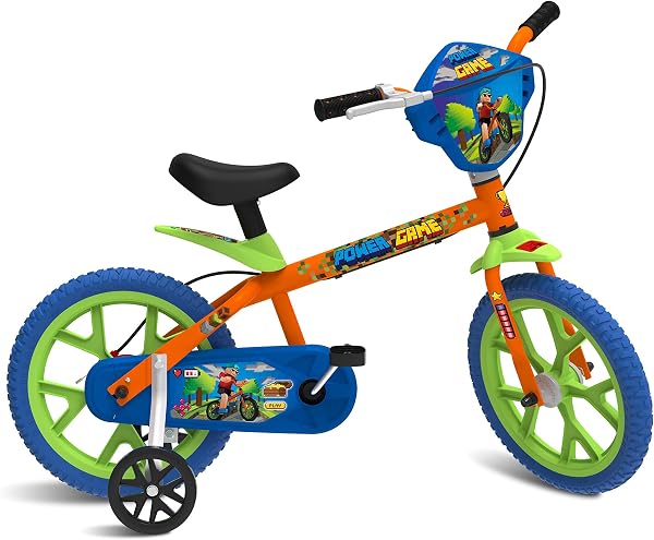 Bicicleta Power Game Bandeirante Aro 14